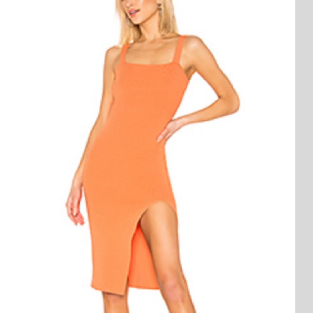 Zoe Square Neck Dress from Revolve